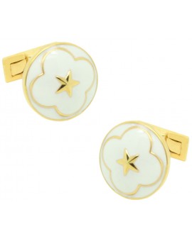 The Official Wedding Series Cufflinks - White
