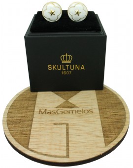 Gemelos para camisa Serie Oficial de la Boda - Blanco 