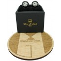 Skultuna Crown Cufflinks - Black