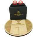 Skultuna Crown Cufflinks - Red