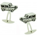 Gemelos para camisa Land Rover Defender Plata 925