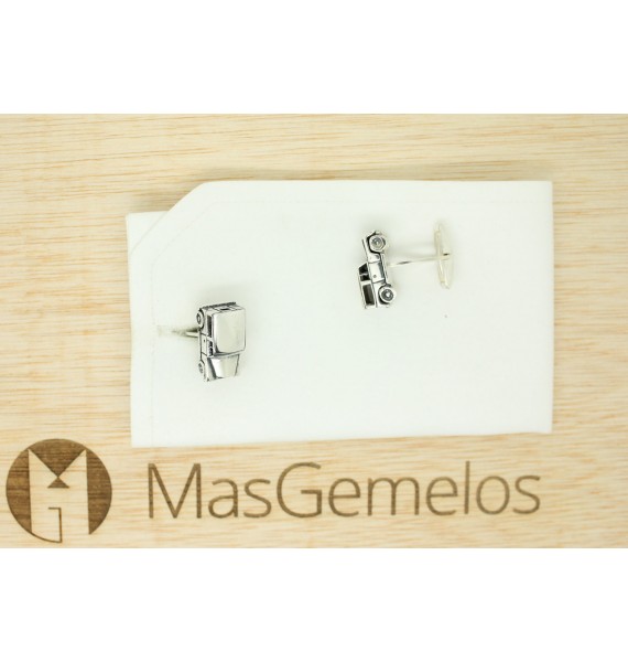 Sterling Silver Land Rover Defender Cufflinks