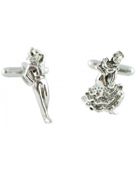 Flamenco Dancers Cufflinks  2