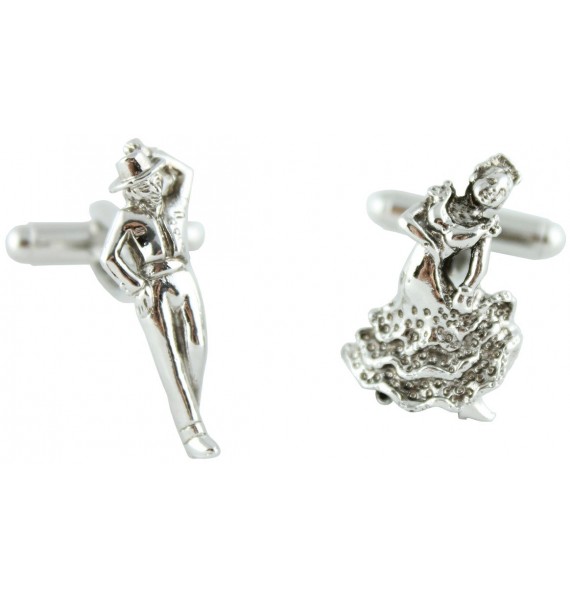 Flamenco Dancers Cufflinks 
