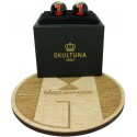 Golden Racer Skultuna Cufflinks - Black 