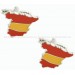Spain Map Cufflinks 