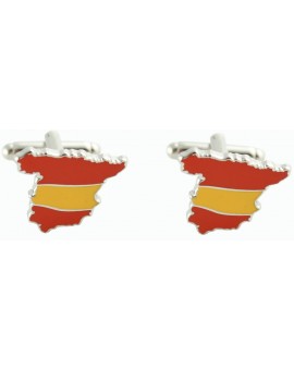 Spain Map Cufflinks  2