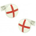 St George Cross Skultuna Cufflinks 