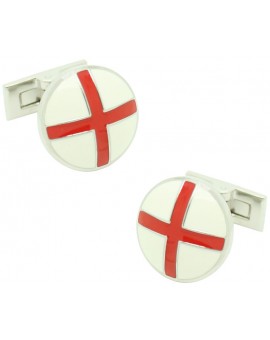 Gemelos para camisa Skultuna Cruz de San Jorge
