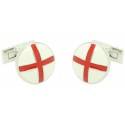 St George Cross Skultuna Cufflinks 
