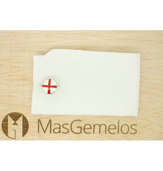 Gemelos personalizados cruz de san jorge de skultuna 