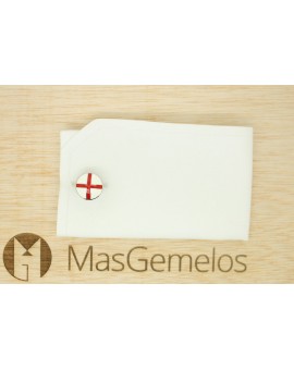 Gemelos personalizados cruz de san jorge de skultuna 