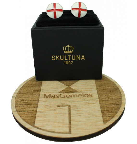 St George Cross Skultuna Cufflinks 