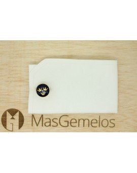 Golden Three Crowns Skultuna Cufflinks