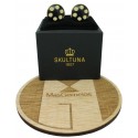 Golden Balls Skultuna Cufflinks - Black