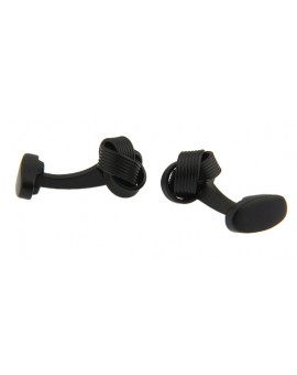 Blue and Green Knot Cufflinks 