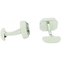 Grey Swarovski Cufflinks 