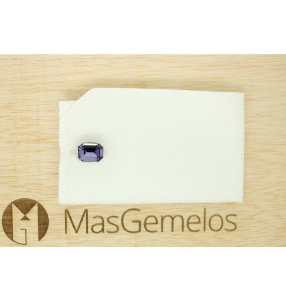 Lavender Swarovski Cufflinks 