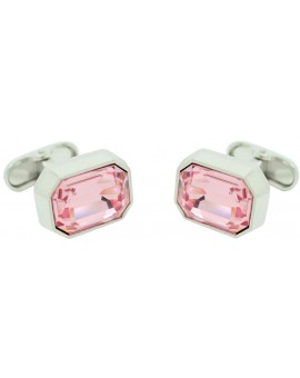 Gemelos para camisa Swarovski Rosa  2