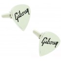 Novelty Gibson Guitar Pick Cufflinks 