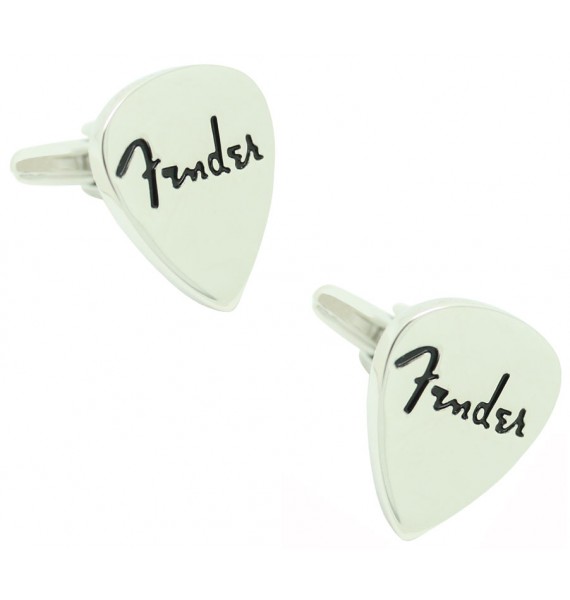 Fender Guitar Pick Cufflinks 