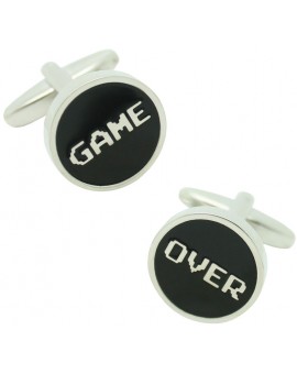 Gemelos para camisa Game Over