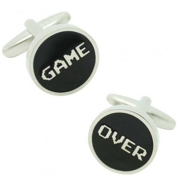 Gemelos para camisa Game Over