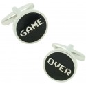 Gemelos para camisa Game Over