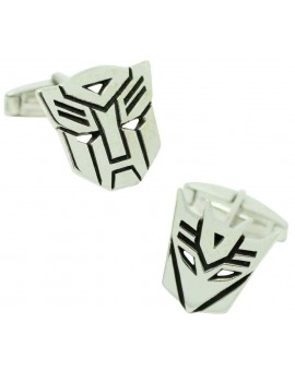Gemelos para camisa premium Transformers Plata 925