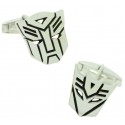 Gemelos para camisa premium Transformers Plata 925