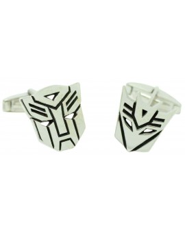 Gemelos para camisa premium Transformers Plata 925