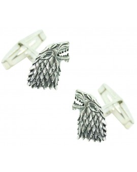 Gemelos Juego de Tonos Casa Stark Plata de ley 925