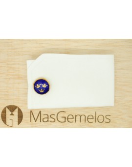 Gemelos para camisa corona Skultuna