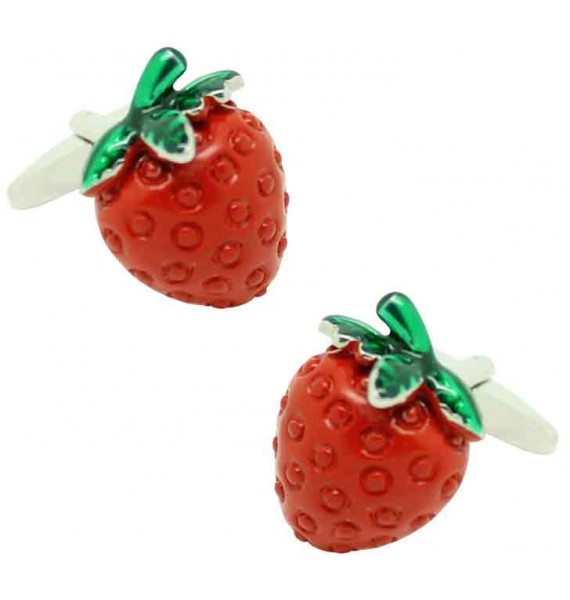 Strawberry Cufflinks 