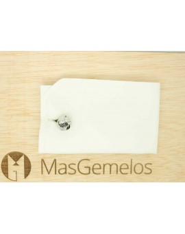 Gemelos nudo para boda 