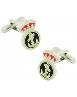 Gemelos para camisa Insignia Armada Española
