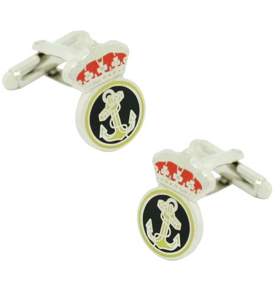 Gemelos para camisa Insignia Armada Española