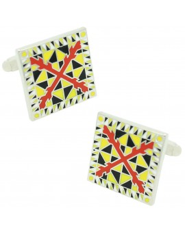 Gemelos para camisa Tercio Amarillos Viejos