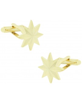 Gemelos para camisa Estrella Militar de 8 Puntas
