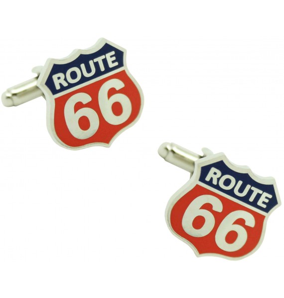Route 66 Cufflinks