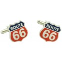 Route 66 Cufflinks