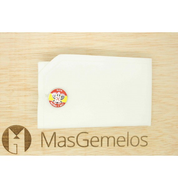 regalar estupendos gemelos bandera carlista rey