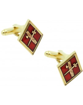 Gemelos para camisa Emblema rojo Guardia Civil 
