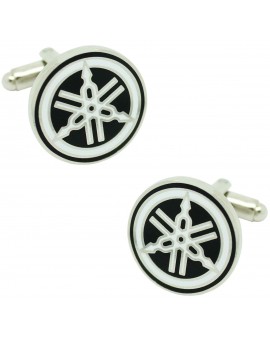 Gemelos para camisa Yamaha logo