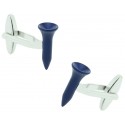 gemelos para camisa tee golf azul