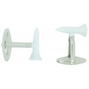 White Golf Tee Cufflinks 