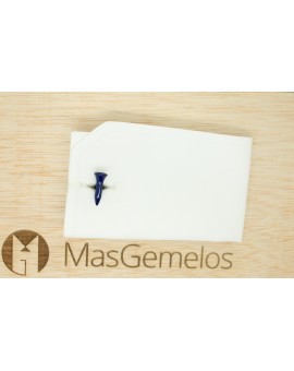 Blue Golf Tee Cufflinks 