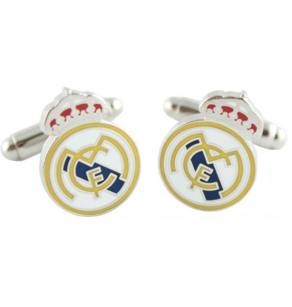 Real Madrid Cufflinks,Tie Bar and Pin Gift Set