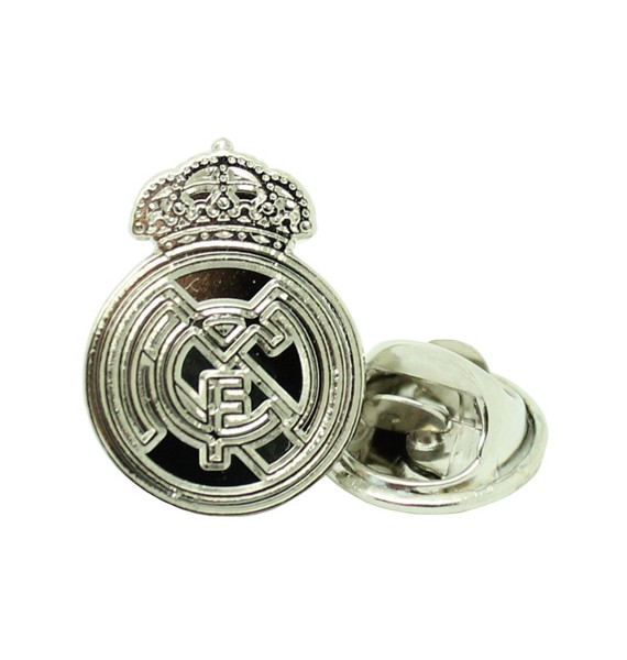 Silver Plated Real Madrid Pin
