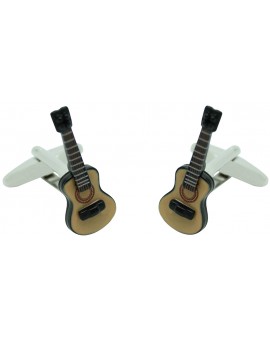 Gemelos para camisa Guitarra Española 3D Color